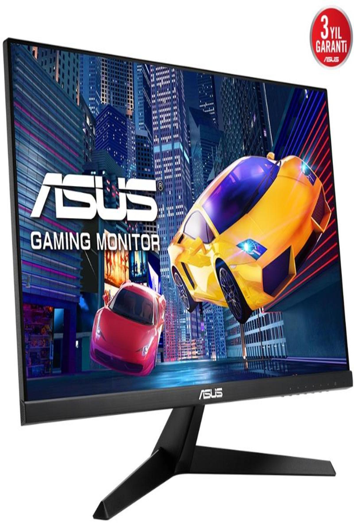 23.8 ASUS VY249HGE IPS 1MS 144MHZ 1XHDMI FHD 1920X1080 DÜŞÜK MAVİ IŞIK FLICKER-FREE FREESYNC GAMING VESA SİYAH