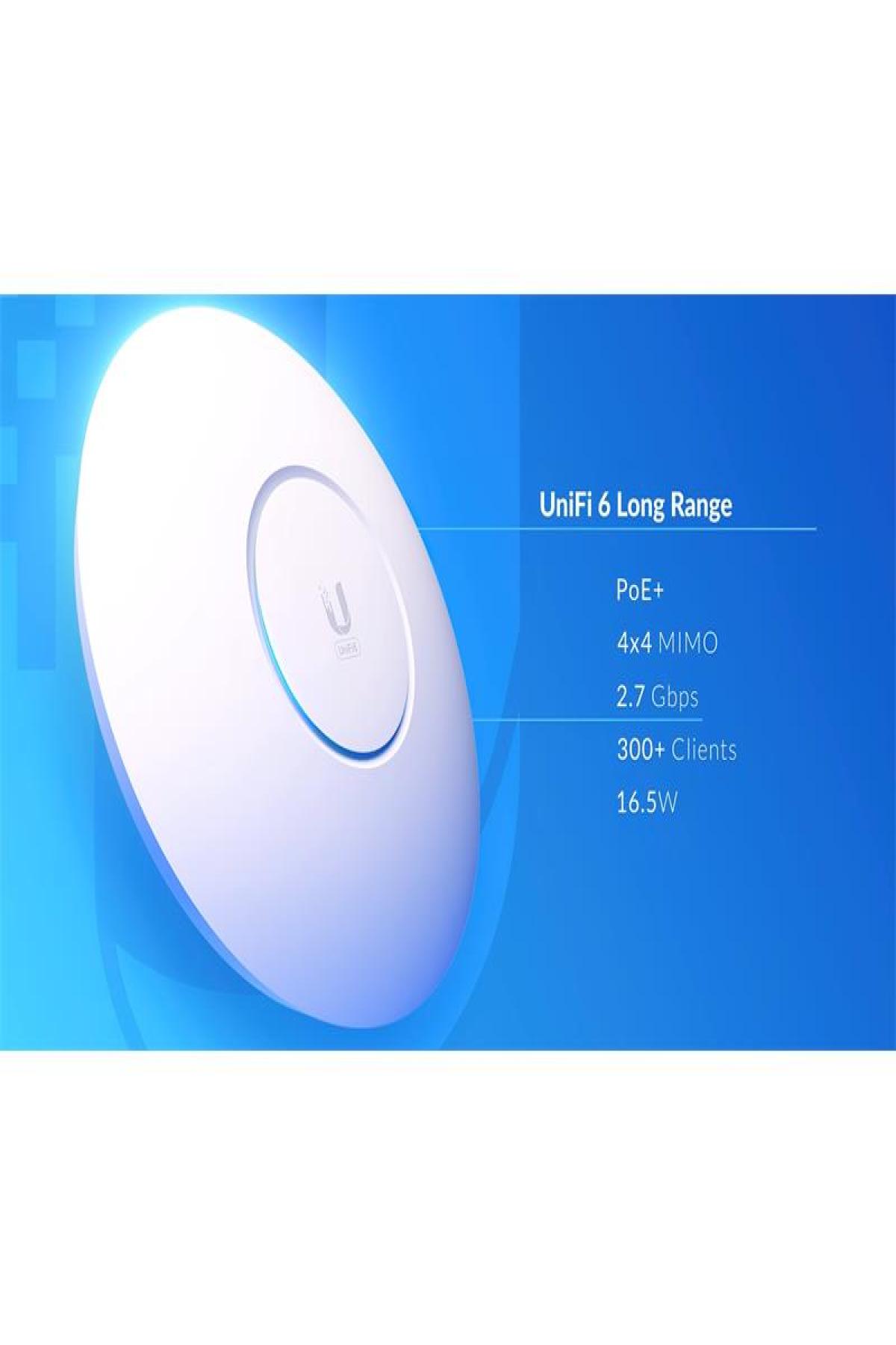 U6-LR 2.4/5GHZ DUALBAND WIFI6 4X4 MU-MIMO 3.0GBPS İÇ ORTAM TAVAN TİPİ ACCESS POINT(ADAPTÖRSÜZ)