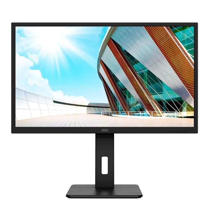 AOC 31.5 IPS Q32P2 4MS 75HZ HDMI-DP KURUMSAL PIVOT MONİTÖR 2560X1440