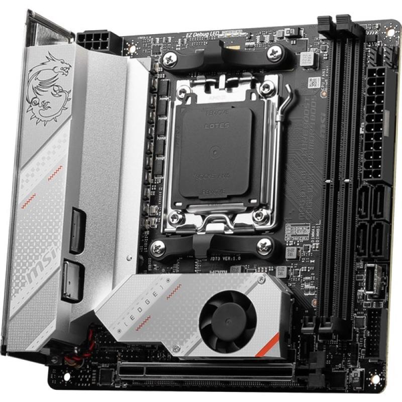 MSI MPG B650I EDGE WIFI-6E DDR5 HDMI-DP PCIE 4.0 AM5 mITX