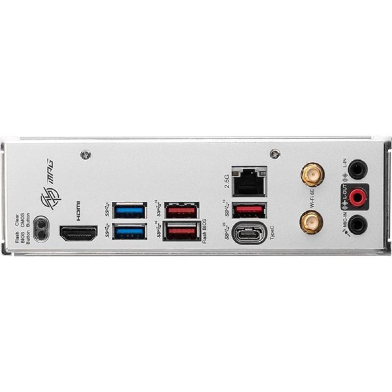 MSI MPG B650I EDGE WIFI-6E DDR5 HDMI-DP PCIE 4.0 AM5 mITX