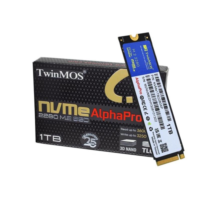 TWINMOS 1TB NV1TBG42280 7500- 6800MB/s M2 PCIe NVMe Gen4 Disk