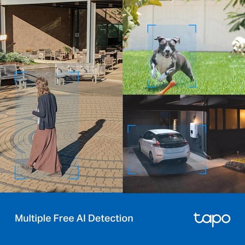 TP-LINK TAPO C520WS Dış Mekan Pan/Tilt Güvenlik Wi-Fi Kamera