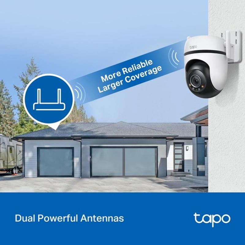 TP-LINK TAPO C520WS Dış Mekan Pan/Tilt Güvenlik Wi-Fi Kamera