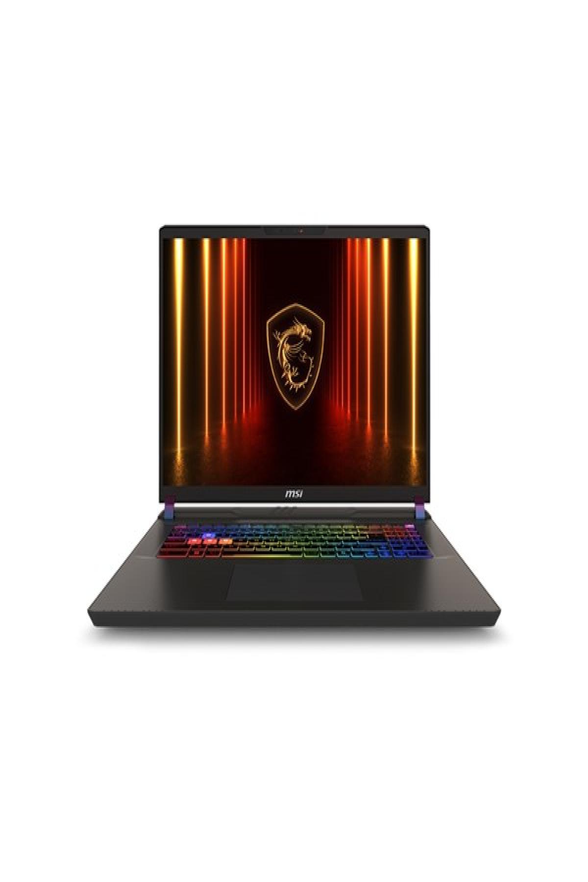 MSI 17 QHD VECTOR 17 HX AI A2XWHG-081TR ULTRA 9 275HX-64GB DDR5 RAM-12GB RTX5070TI-2TB NVME-W11H 240HZ