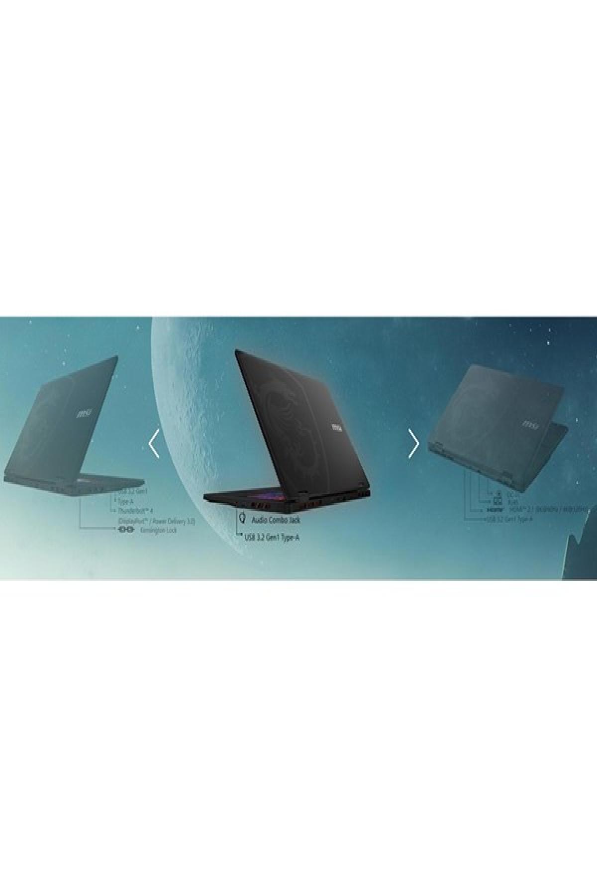 MSI CROSSHAIR 18 HX AI A2XWGKG-014TR ULTRA 9 275HX 32GB DDR5 RTX 5070 8GB GDDR7 1TB NMVE SSD 18 240HZ(QHD) W11 HOME